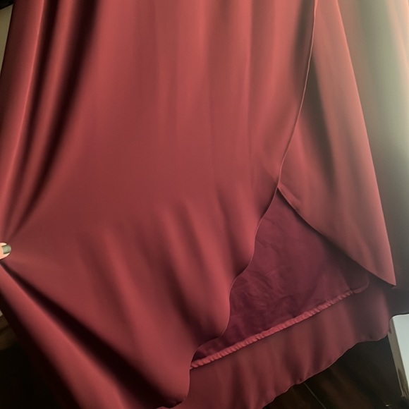 Baltic Born Burgundy Wedding Dress - Picture 7 of 14